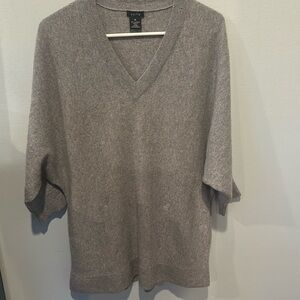 Sofie 100% Cashmere Tunic/Dress with Pockets Size M